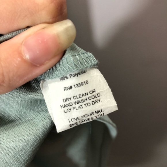 Show Me Your MuMu Women’s Deep Sage Chiffon Lauren Tie Maxi Dress - Picture 14 of 16